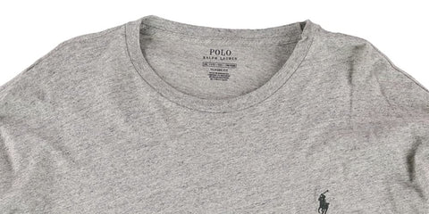 Polo Ralph Lauren Men's Crew Neck Long Sleeve Tee, Basic Black, Large