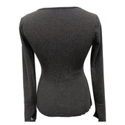 Grunge Shirts Emo Clothe Teen Girls Vintage Graphic Tee Y2k 2000s Goth Top Women Mcbling Long Sleeve Streetwear (Black Purple,Small)