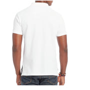 POLO RALPH LAUREN Men's Big Pony Classic Fit Mesh Polo Shirt (M, Black)