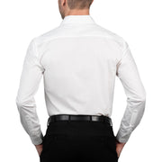 U.S. Polo Assn. Regular Fit Long Sleeve Button Down Dress Shirts for Men Wrinkle Free Long Sleeve Shirt Mens Formal Stretch Black Solid