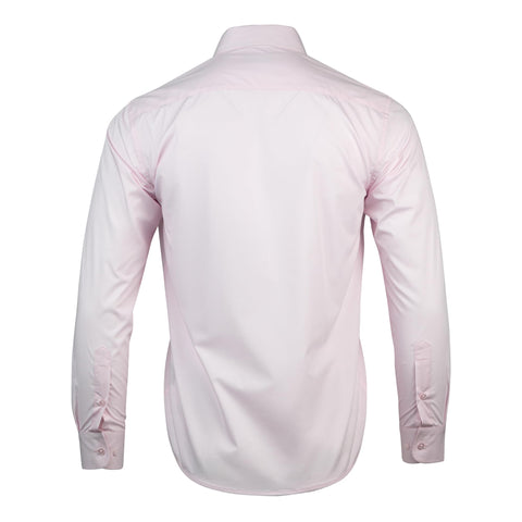 U.S. Polo Assn. Regular Fit Long Sleeve Button Down Dress Shirts for Men Wrinkle Free Long Sleeve Shirt Mens Formal Stretch Black Solid