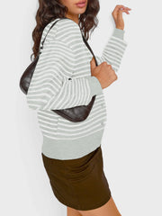 Trendy Queen Cropped Cardigan Sweaters for Women Lightweight Shrugs Crop Tops Y2k Fall Outfits Fashion Clothes 2025 Grey M