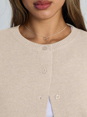 Trendy Queen Cropped Cardigan Sweaters for Women Lightweight Shrugs Crop Tops Y2k Fall Outfits Fashion Clothes 2025 Grey M