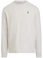 Polo Ralph Lauren Men's Crew Neck Long Sleeve Tee, Basic Black, Large