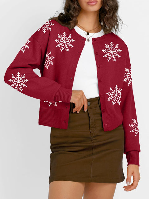 Trendy Queen Cropped Cardigan Sweaters for Women Lightweight Shrugs Crop Tops Y2k Fall Outfits Fashion Clothes 2025 Grey M