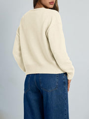 Trendy Queen Cropped Cardigan Sweaters for Women Lightweight Shrugs Crop Tops Y2k Fall Outfits Fashion Clothes 2025 Grey M