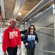 ZENMANCHEN Y2k Hoodies Puff Print Hoodie Grunge Graphic Zip Up Hoodies Y2k Jacket Hip Hop Streetwear Aesthetic Sweatshirts (US, Alpha, Large, Regular, Regular, 1-black)