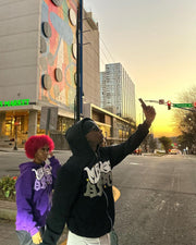 ZENMANCHEN Y2k Hoodies Puff Print Hoodie Grunge Graphic Zip Up Hoodies Y2k Jacket Hip Hop Streetwear Aesthetic Sweatshirts (US, Alpha, Large, Regular, Regular, 1-black)