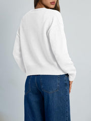 Trendy Queen Cropped Cardigan Sweaters for Women Lightweight Shrugs Crop Tops Y2k Fall Outfits Fashion Clothes 2025 Grey M