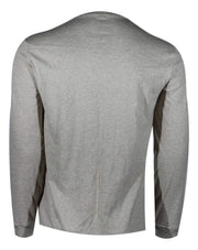 Polo Ralph Lauren Men's Crew Neck Long Sleeve Tee, Basic Black, Large