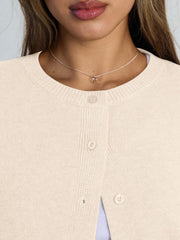 Trendy Queen Cropped Cardigan Sweaters for Women Lightweight Shrugs Crop Tops Y2k Fall Outfits Fashion Clothes 2025 Grey M