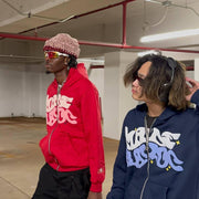 ZENMANCHEN Y2k Hoodies Puff Print Hoodie Grunge Graphic Zip Up Hoodies Y2k Jacket Hip Hop Streetwear Aesthetic Sweatshirts (US, Alpha, Large, Regular, Regular, 1-black)