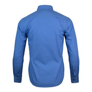 U.S. Polo Assn. Regular Fit Long Sleeve Button Down Dress Shirts for Men Wrinkle Free Long Sleeve Shirt Mens Formal Stretch Black Solid