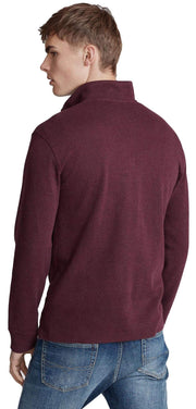 POLO RALPH LAUREN Mens Classic Estate-Rib Quarter-Zip Pullover Sweater (XXL, CedarBrownHtr)