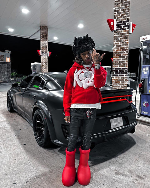 ZENMANCHEN Y2k Hoodies Puff Print Hoodie Grunge Graphic Zip Up Hoodies Y2k Jacket Hip Hop Streetwear Aesthetic Sweatshirts (US, Alpha, Large, Regular, Regular, 1-black)