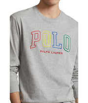 Polo Ralph Lauren Men's Crew Neck Long Sleeve Tee, Basic Black, Large