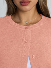 Trendy Queen Cropped Cardigan Sweaters for Women Lightweight Shrugs Crop Tops Y2k Fall Outfits Fashion Clothes 2025 Grey M