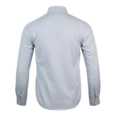 U.S. Polo Assn. Regular Fit Long Sleeve Button Down Dress Shirts for Men Wrinkle Free Long Sleeve Shirt Mens Formal Stretch Black Solid