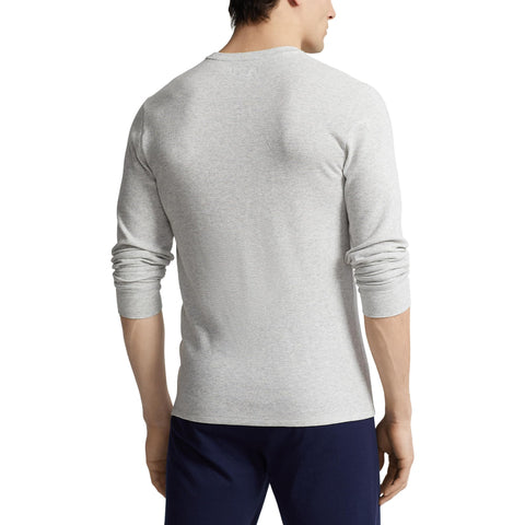 Polo Ralph Lauren Men's Crew Neck Long Sleeve Tee, Basic Black, Large