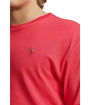 Polo Ralph Lauren Men's Crew Neck Long Sleeve Tee, Basic Black, Large