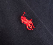 Polo Ralph Lauren Men's Crew Neck Long Sleeve Tee, Basic Black, Large