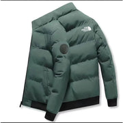 2025 Men’s Thick Warm Parka Windproof Cotton Down Winter Jacket |Casual Outdoor Golf Coat