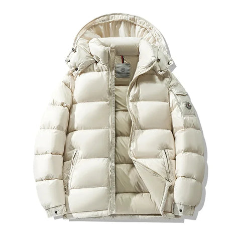Men’s Winter Down Jacket – Thickened Warm, Windproof Business Coat | Durable & Trendy Outerwear