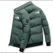 2025 Men’s Thick Warm Parka Windproof Cotton Down Winter Jacket |Casual Outdoor Golf Coat