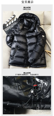 2024 Winter Men’s & Women’s Puffer Jacket – Thick Duck Down Hooded Coat | Outdoor Casual Warm Overcoat