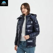 2024 Winter Men’s & Women’s Puffer Jacket – Thick Duck Down Hooded Coat | Outdoor Casual Warm Overcoat