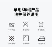 High Quality 100% Wool Scarf Female Fashion Classic Soft Cashmere Muffler Women Warm Thermal Shawl Outside Autumn Winter