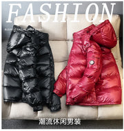 2024 Winter Men’s & Women’s Puffer Jacket – Thick Duck Down Hooded Coat | Outdoor Casual Warm Overcoat