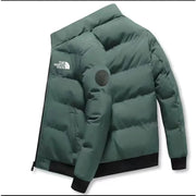 2025 Men’s Thick Warm Parka Windproof Cotton Down Winter Jacket |Casual Outdoor Golf Coat