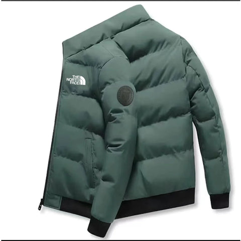 2025 Men’s Thick Warm Parka Windproof Cotton Down Winter Jacket |Casual Outdoor Golf Coat