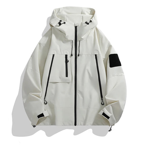 Couple’s Stormtrooper Jacket – Men’s Three-Proof Functional Windproof Work Jacket | Explosive Workwear with Utility Bag