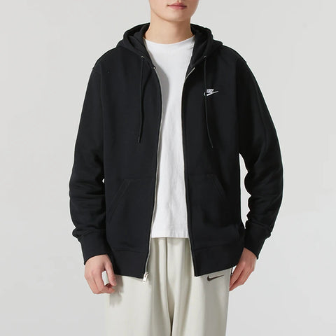 Nike (Nike) Men's Hooded Sweatshirt Running Sportswear Casual Loose Jacket Knitted Hoodie