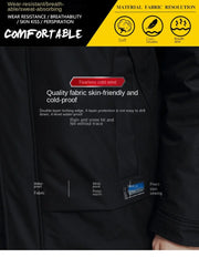 Men Winter Goose Down Coats Fur Collar Hooded Long Down Jackets Top Quality Male Outdoor Windproof Warm Winter Jackets Canada