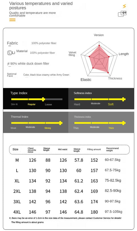 Men Winter Goose Down Coats Fur Collar Hooded Long Down Jackets Top Quality Male Outdoor Windproof Warm Winter Jackets Canada