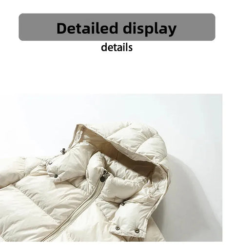 Men’s Winter Down Jacket – Thickened Warm, Windproof Business Coat | Durable & Trendy Outerwear