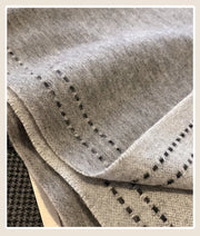 High Quality 100% Wool Scarf Female Fashion Classic Soft Cashmere Muffler Women Warm Thermal Shawl Outside Autumn Winter