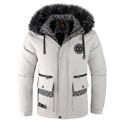 Men’s Outdoor Cotton-Padded Coat – Thick Fleece Casual Jacket for Autumn & Winter Warmth