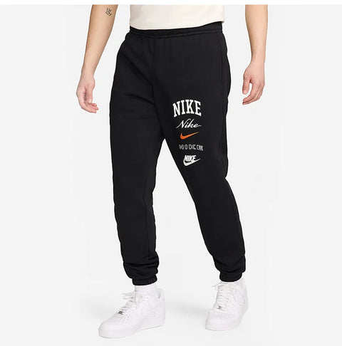 Nike Official Genuine 2024 New Men's Knit Fleece Joggers