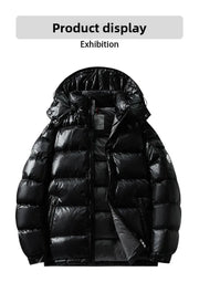 Men’s Winter Down Jacket – Thickened Warm, Windproof Business Coat | Durable & Trendy Outerwear