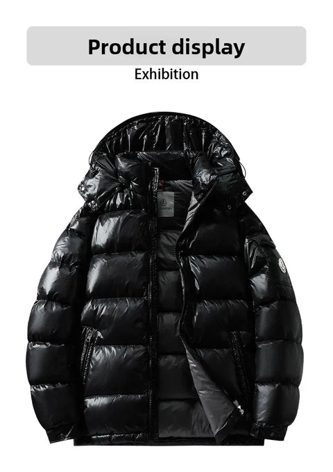 Men’s Winter Down Jacket – Thickened Warm, Windproof Business Coat | Durable & Trendy Outerwear