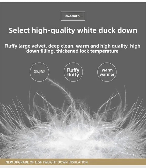 Men’s Winter Down Jacket – Thickened Warm, Windproof Business Coat | Durable & Trendy Outerwear